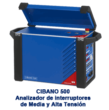 CIBANO 500 - Analizador de Interruptor de MT y AT