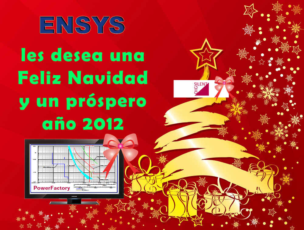 Saludos de parte de Ensys y de DigSilent