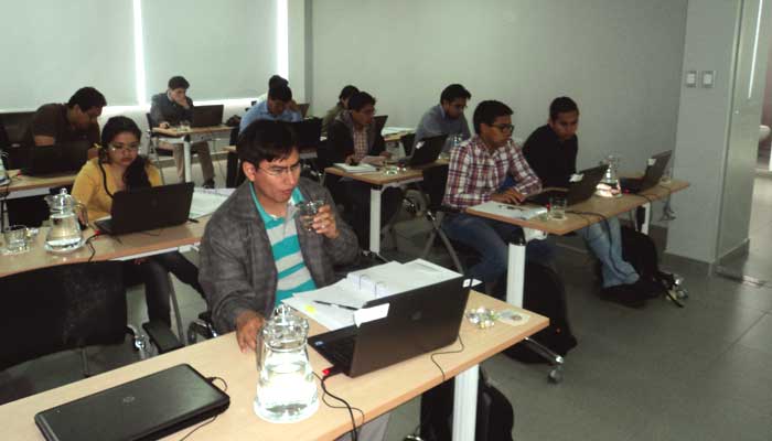 Asistentes al curso 3 del Seminario DigSilent